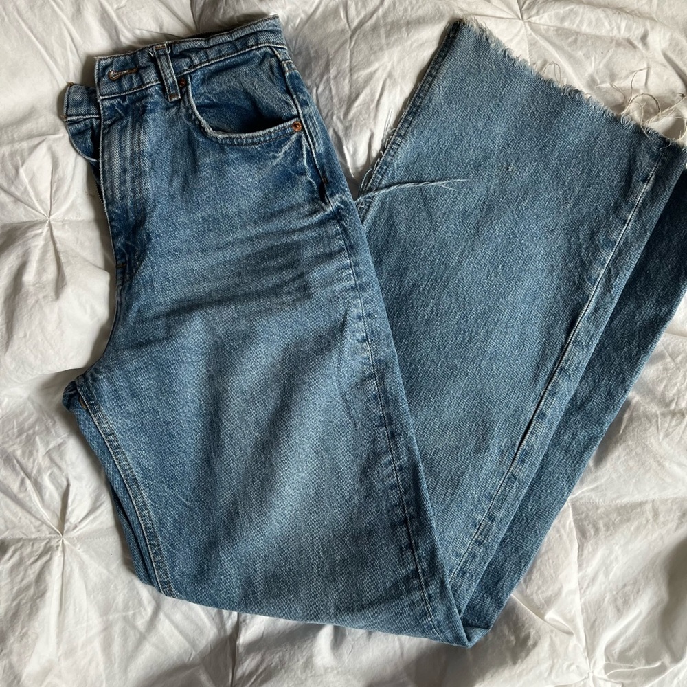 Zara wide leg jeans